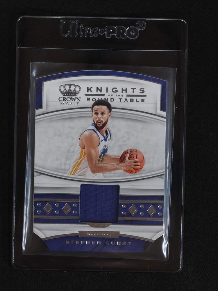 2019-20 Panini Crown Royale Knights of the Round Table #KT-SC Stephen Curry — front