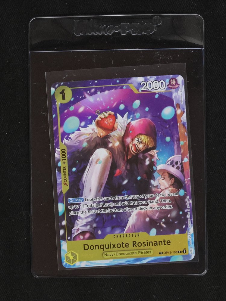One Piece TCG OP12-108 Donquixote Rosinante — front