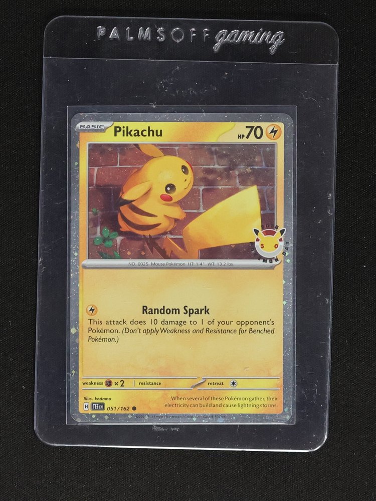 2026 Pokémon #051 Pikachu — front