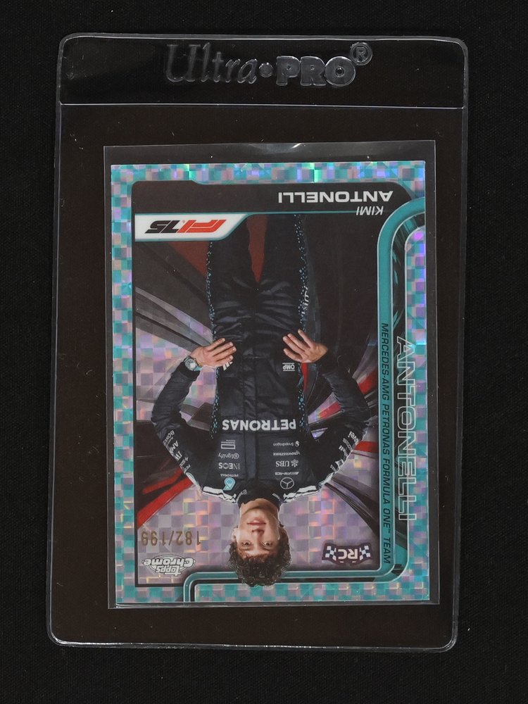 2025 Topps Chrome F1 #8 Kimi Antonelli — front