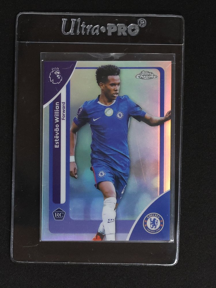 2025-26 Topps Chrome Premier League #68 Estêvão Willian — front