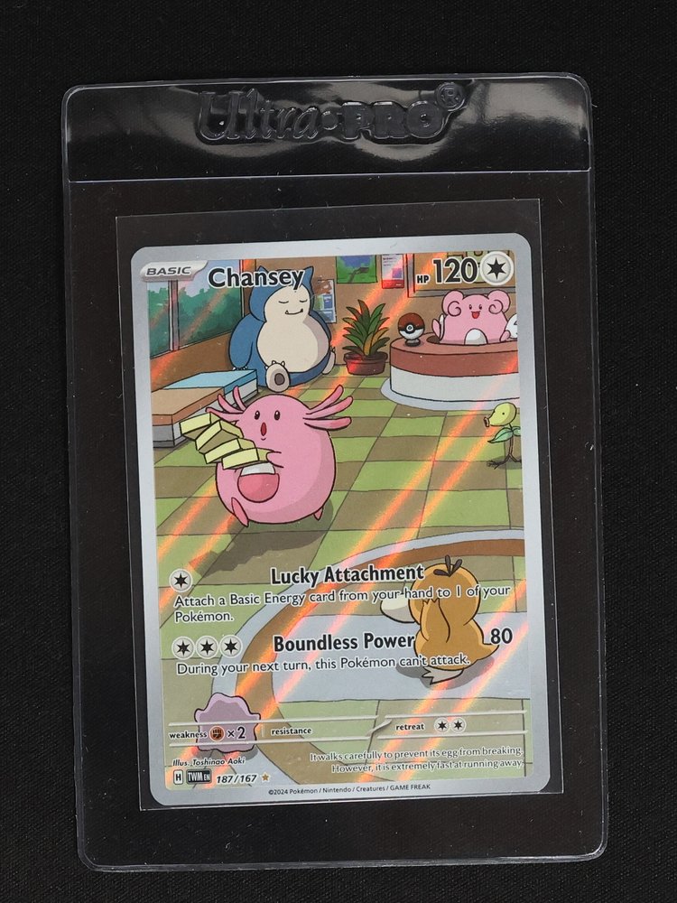 2024 Pokémon SV06 #187 Chansey Twilight Masquerade — front