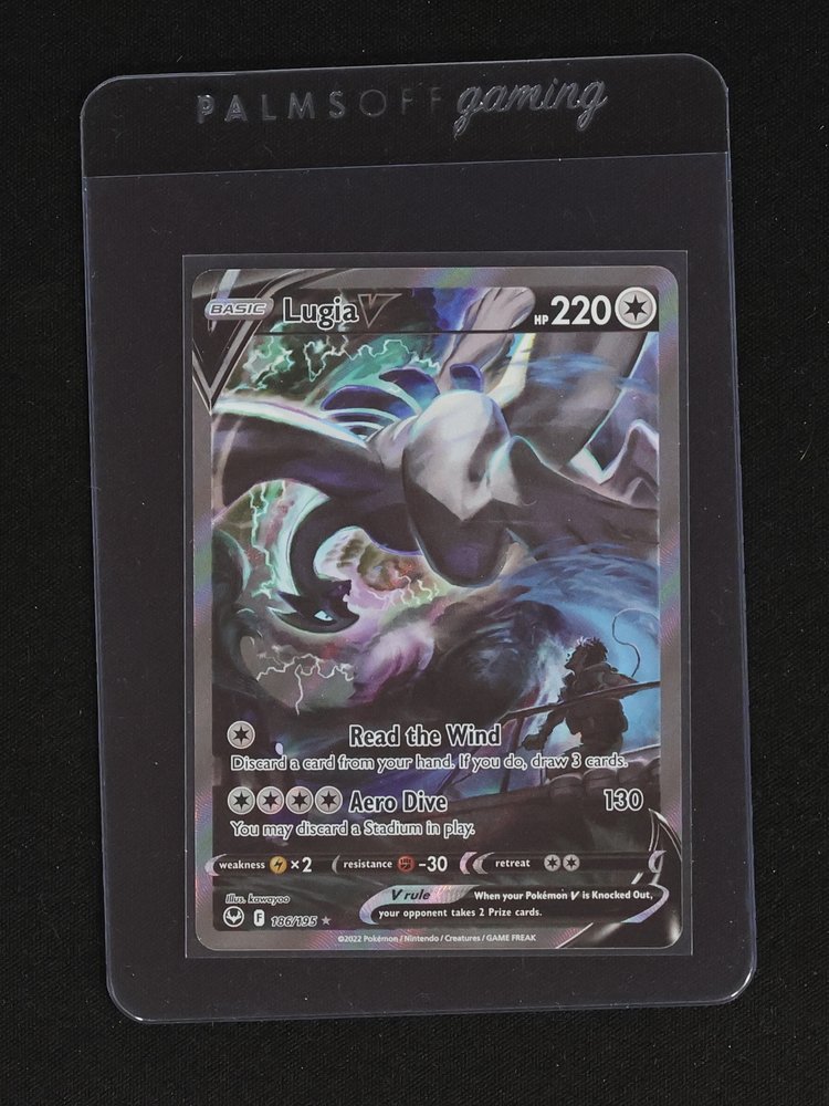 2022 Pokémon Sword & Shield #186 Lugia V — front