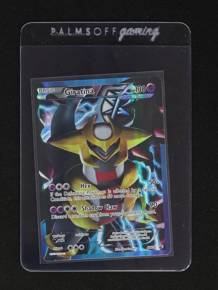 2013 Pokémon Black & White Promo #BW74 Giratina — front