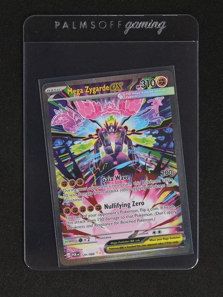 2026 Pokémon Mega Zygarde EX #120 — front