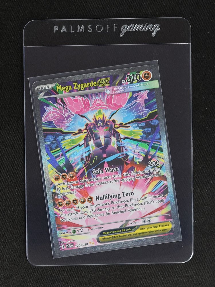 2016 Pokémon TCG Mega Zygarde EX 120/088 — front