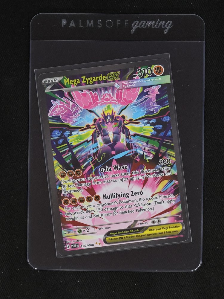 2020 Pokémon Mega Zygarde EX 120/088 — front