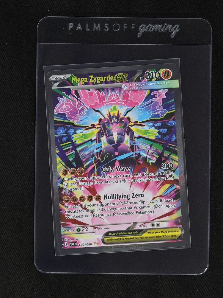 2026 Pokémon Mega Zygarde EX #120 — front