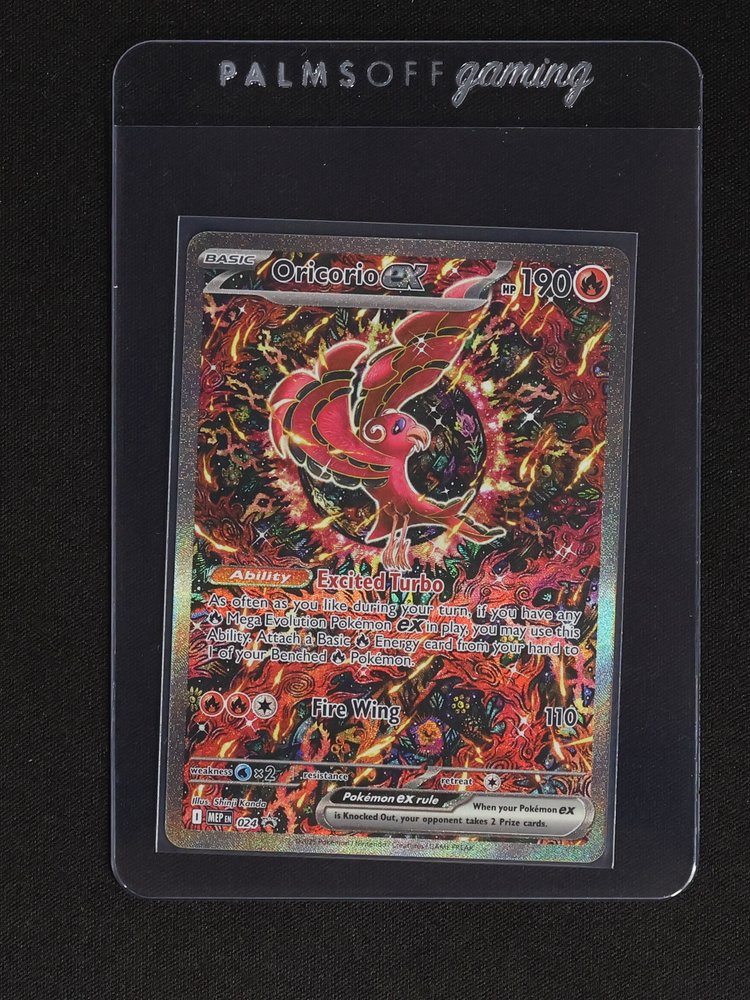 2015 Pokemon Mega Evolution Black Star Promo #024 Oricorio ex — front