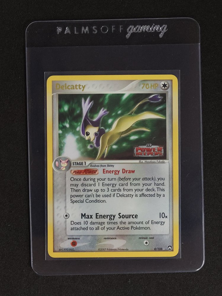 2007 Pokémon EX Power Keepers #8 Delcatty — front