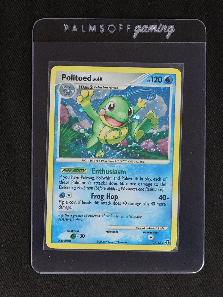 2008 Nintendo Politoed #12 Legends Awakened — front