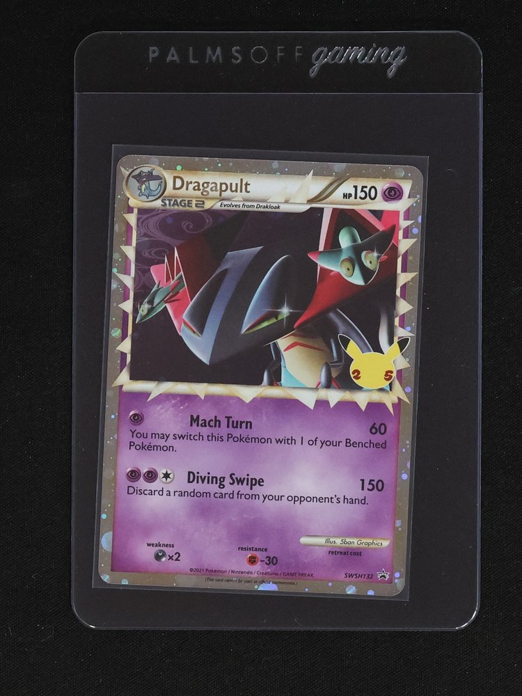 2021 Pokémon SWSH #SWSH132 Dragapult Prime — front