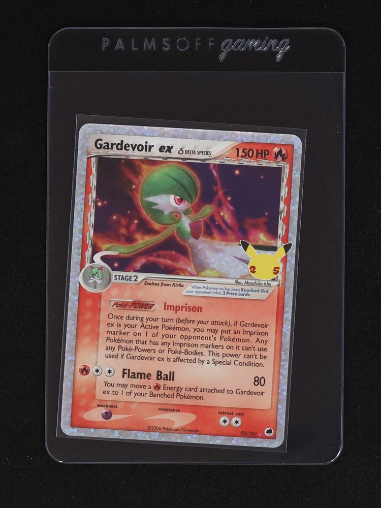 2006 Pokemon #93 Gardevoir ex Delta Species — front