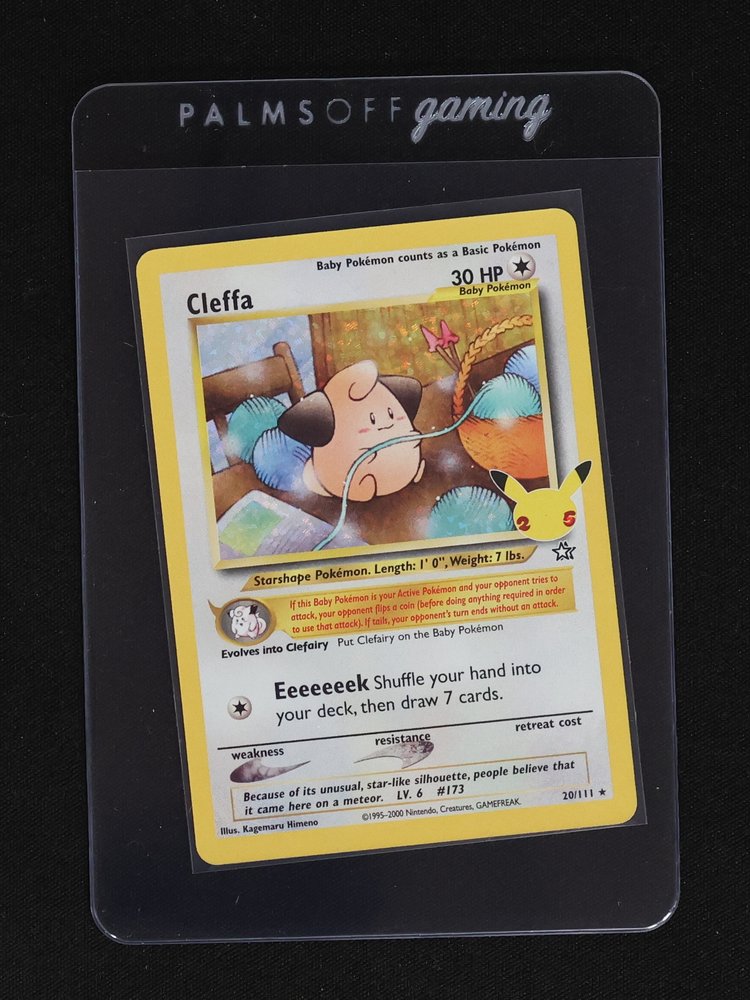 2021 Pokémon Celebrations Classic Collection #20 Cleffa — front