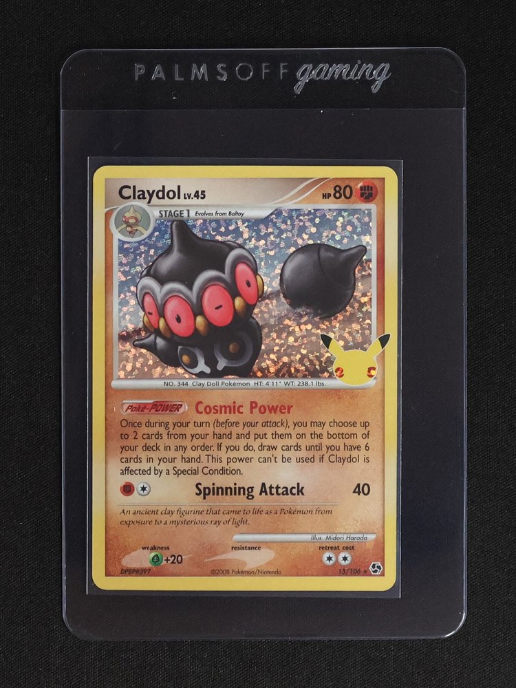 2008 Pokémon Celebrations #15 Claydol Lv.45 — front