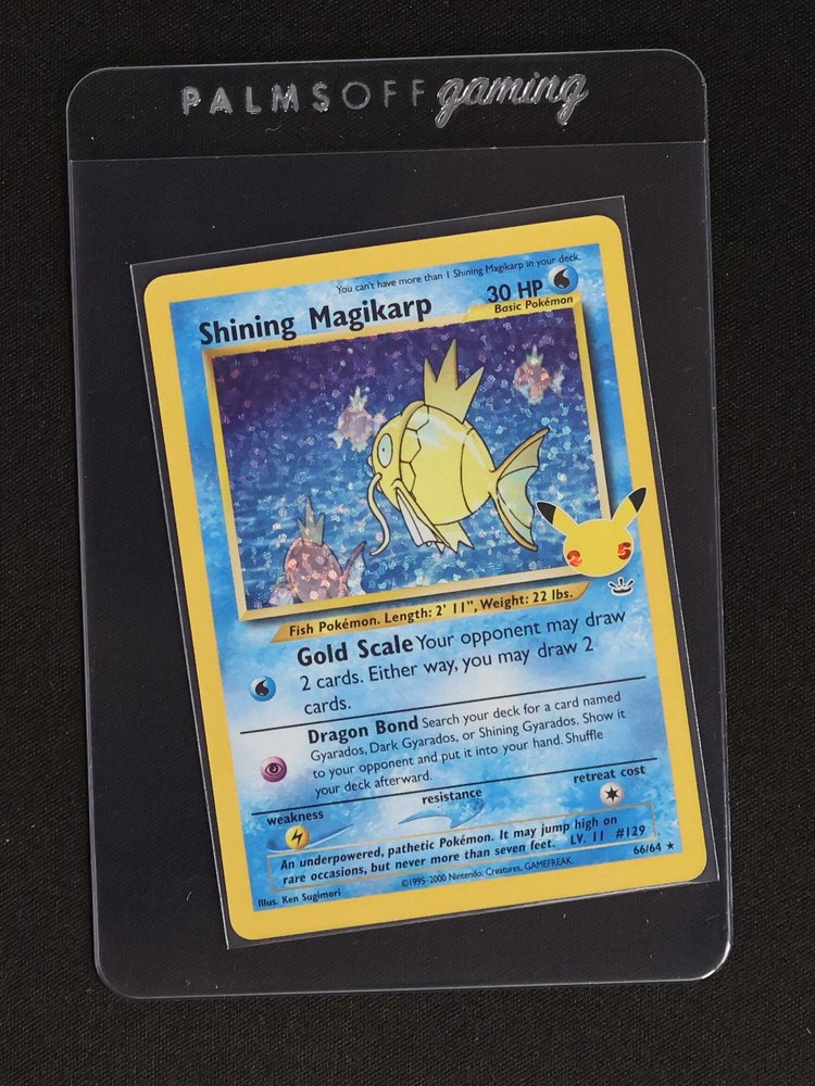 2021 Pokemon Celebrations Classic Collection #66 Shining Magikarp — front