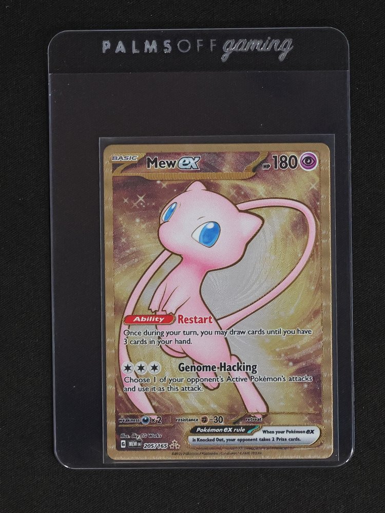 2023 Pokémon SV: Scarlet & Violet 151 #205/165 Mew ex Metal — front