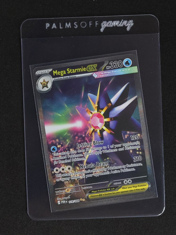 2026 Perfect Order #118/088 Mega Starmie EX — front