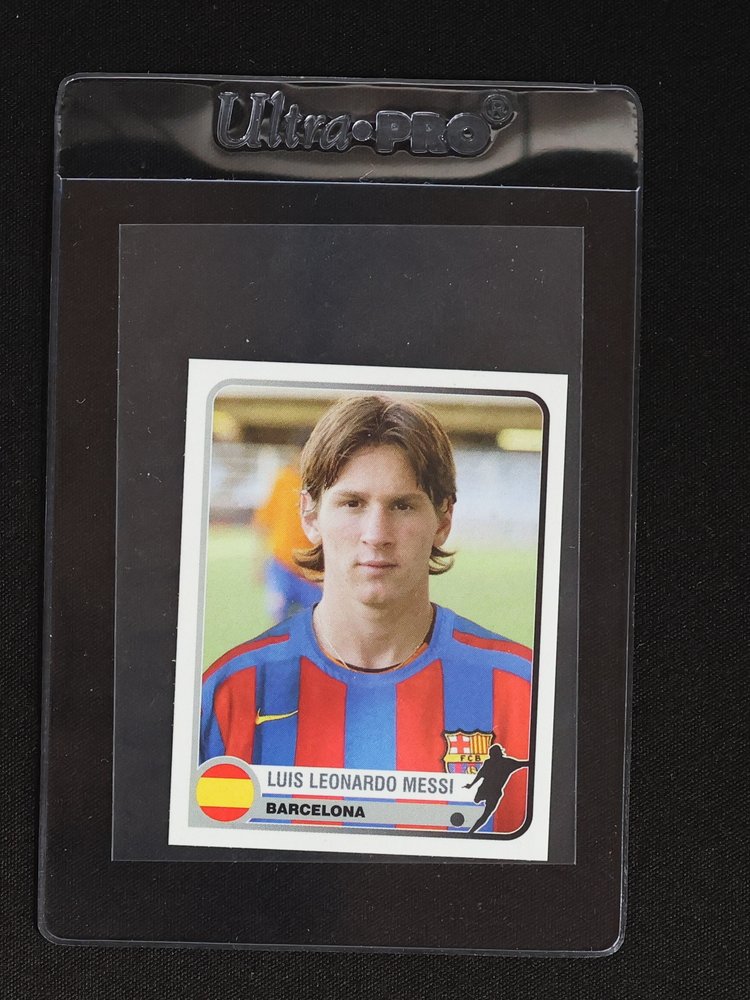 2005 Panini Champions of Europe #74 Luis Leonardo Messi — front