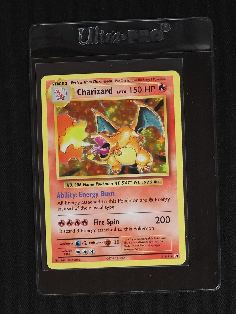 2016 Pokémon TCG XY Evolutions #11 Charizard — front