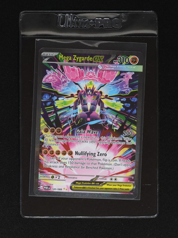 2020 Pokémon Mega Zygarde EX #120 — front