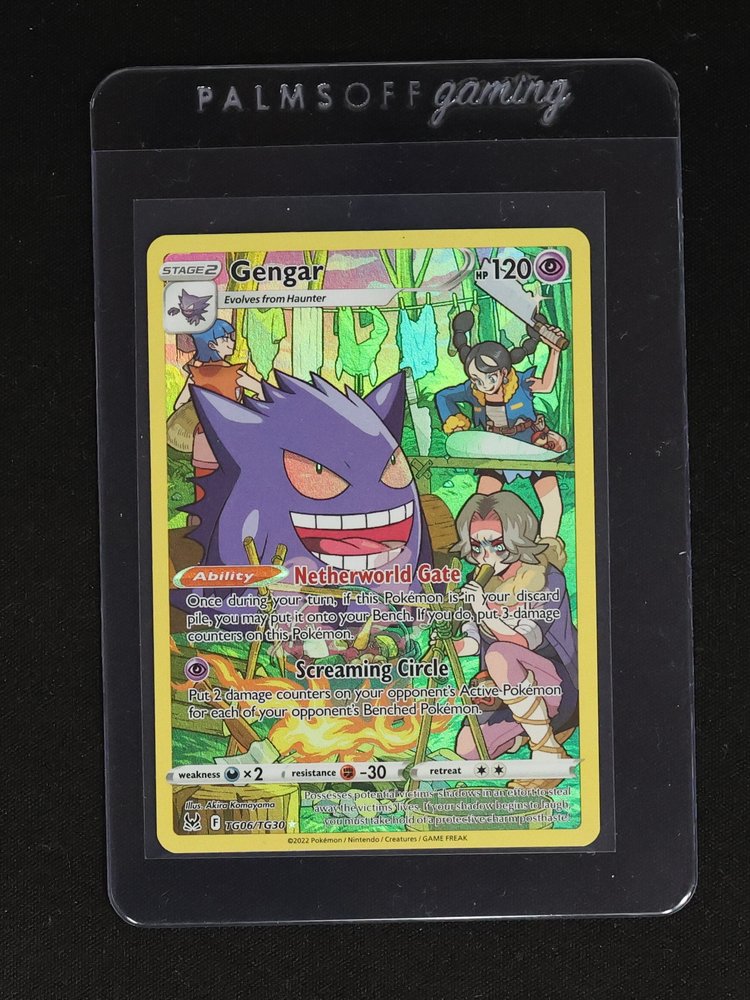 2022 Pokémon TG06/TG30 Gengar Lost Origin Trainer Gallery Full Art — front