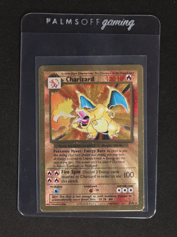 1999 Pokémon #4 Charizard — front