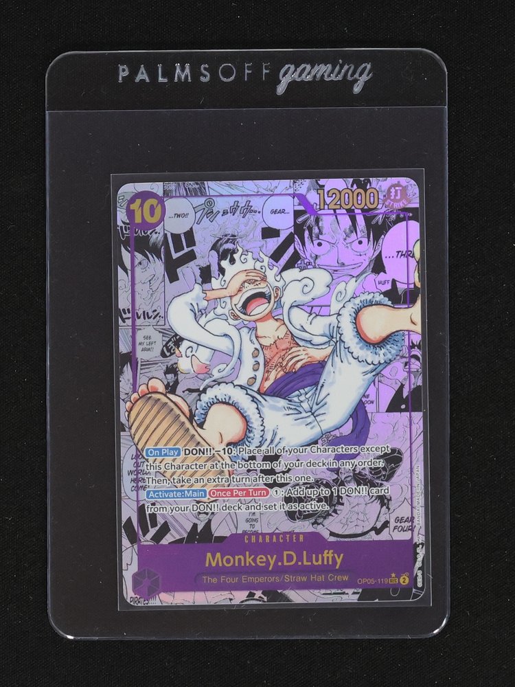 2025 One Piece TCG OP05-119 Monkey.D.Luffy — front