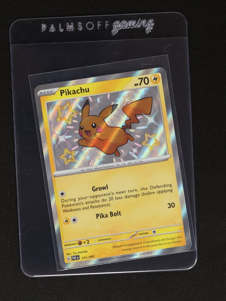 2024 Pokémon Paldean Fates #131 Pikachu — front