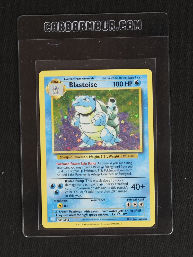 2023 Pokémon CLB #003 Blastoise — front