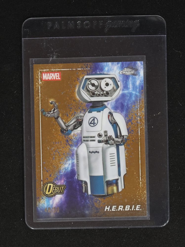2025 Topps Chrome Marvel Studios #199 H.E.R.B.I.E. — front