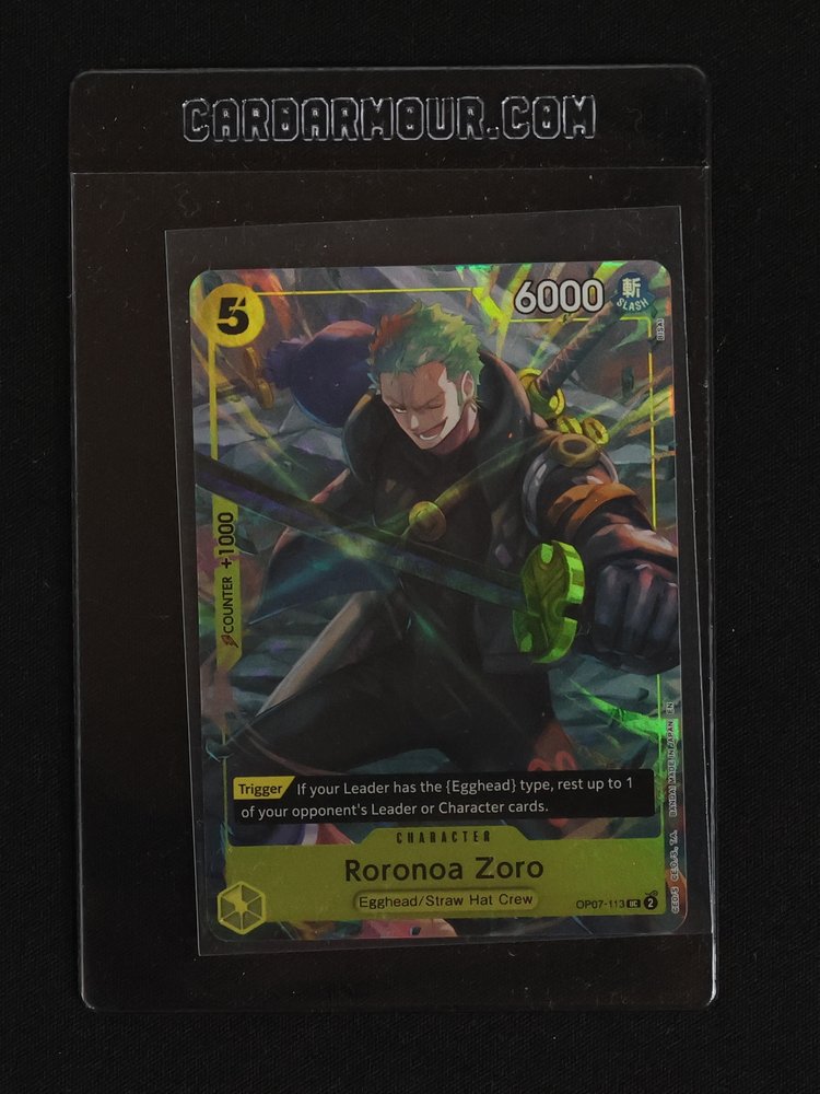 2024 One Piece Card Game OP07-113 Roronoa Zoro — front