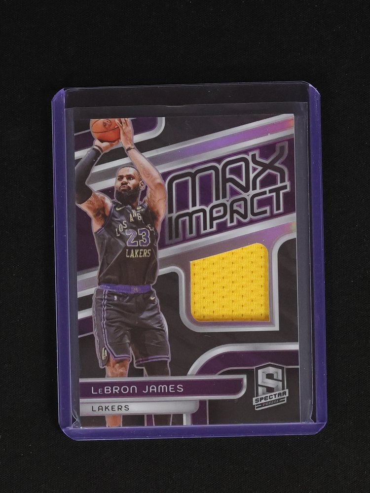 2023-24 Panini Spectra Max Impact #MI-LBJ LeBron James — front