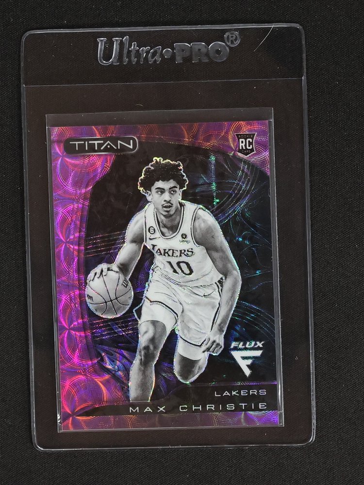 2022-23 Panini Flux Max Christie Titan Rookie #20 — front