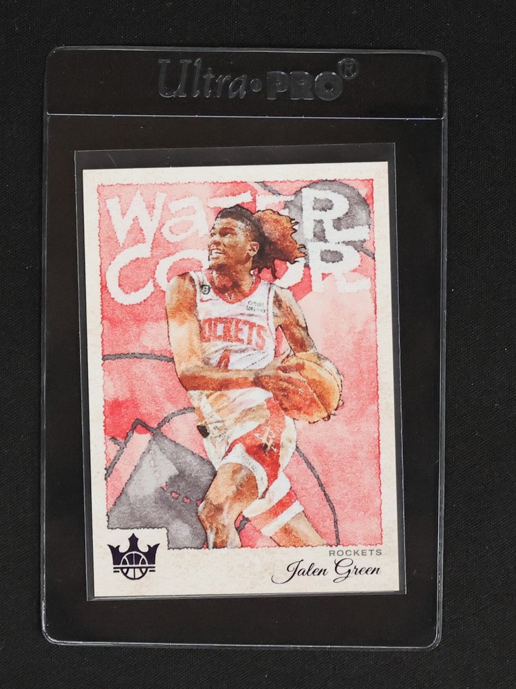 2022-23 Panini Court Kings #23 Jalen Green Water Color — front