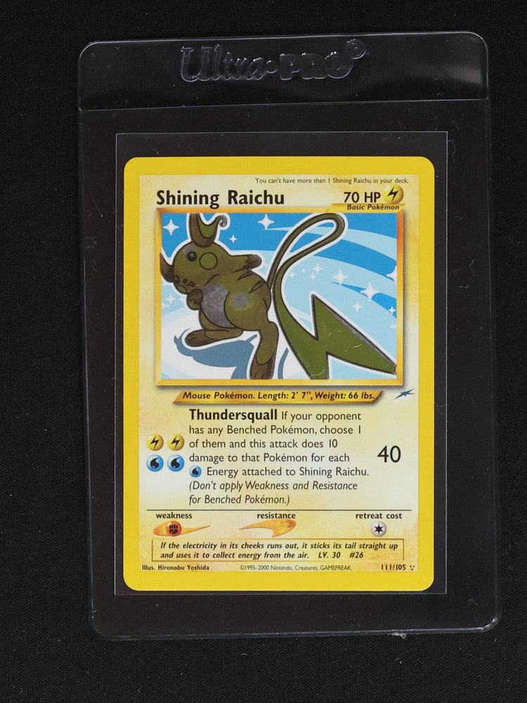 2000 Neo Destiny #111 Shining Raichu — front
