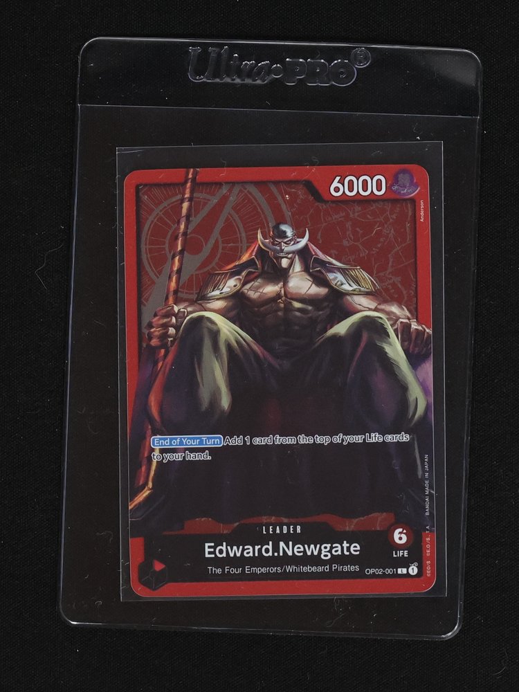 2024 One Piece OP02-001 Edward.Newgate — front