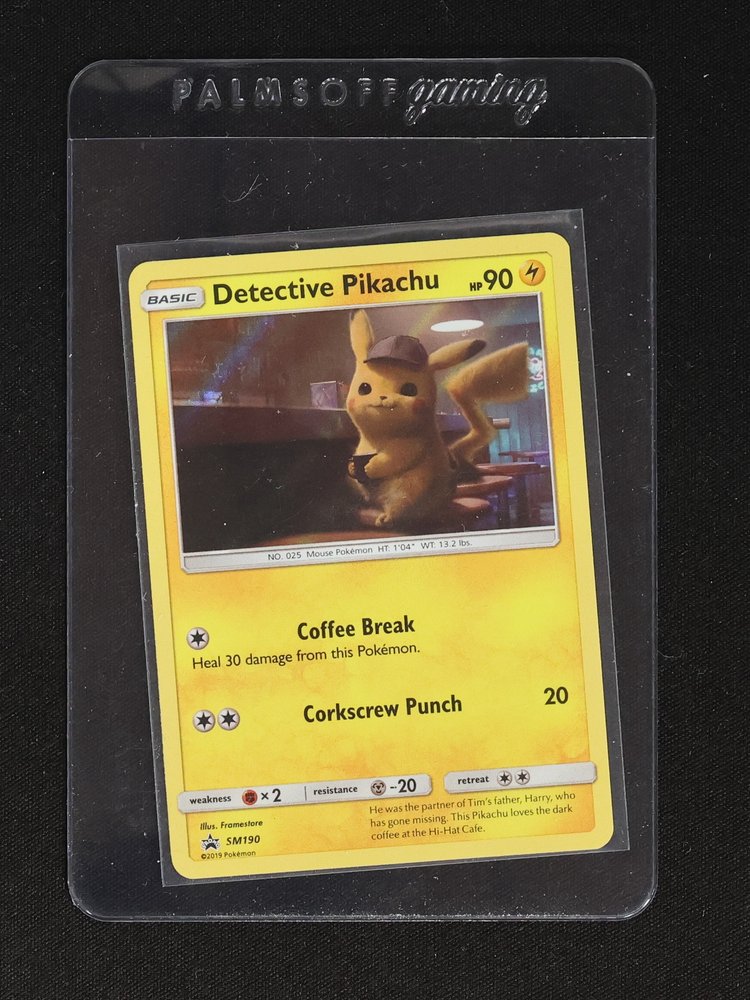 2019 Pokémon TCG SM190 Detective Pikachu — front