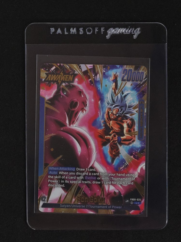 Dragon Ball Super Fusion World FB09-025 Son Goku Alternate Art — front