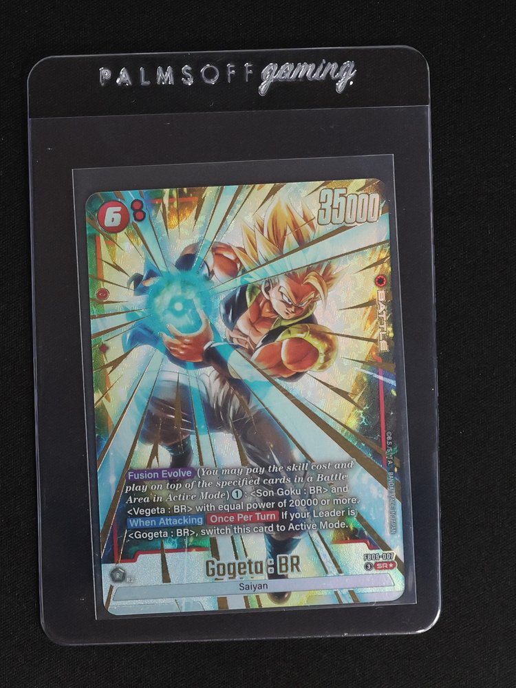 Dragon Ball Super Card Game Fusion World Dual Evolution Gogeta : BR FB09-007 — front