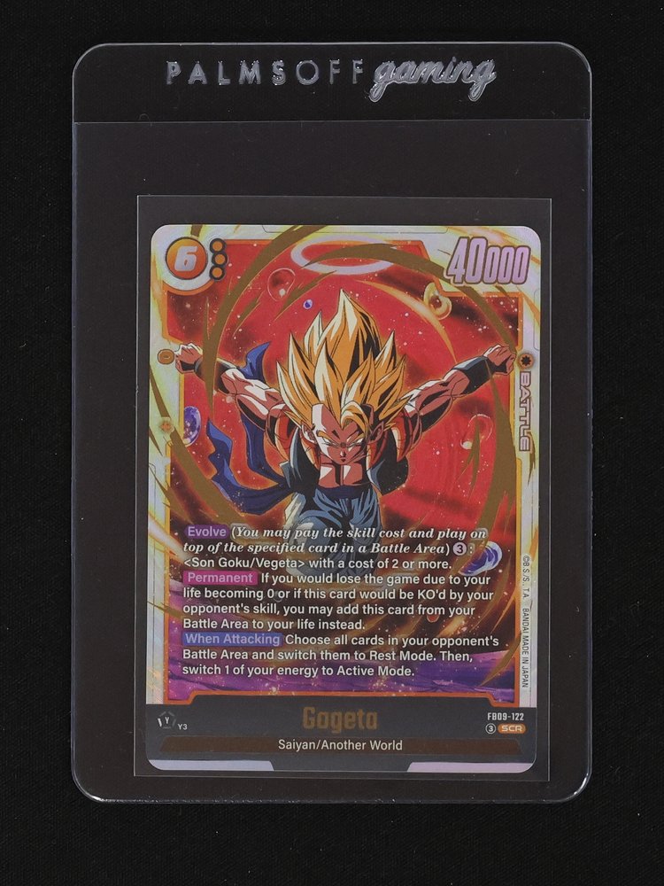 2024 Dragon Ball Super Fusion World #FB09-122 Gogeta — front