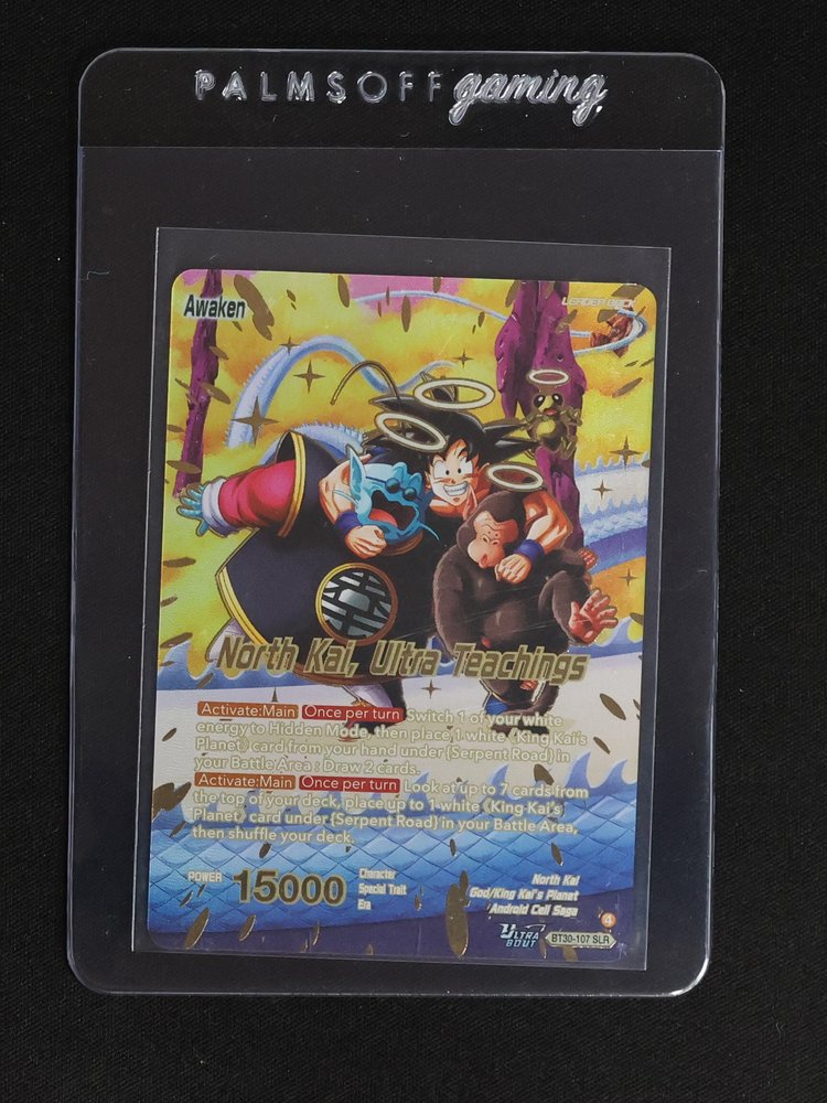 Dragon Ball Super BT30-107 SLR North Kai Ultra Teachings — front