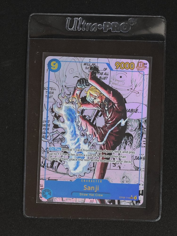 Sanji OP06-119 Premium Booster -The Best- Vol. 2 Foil — front