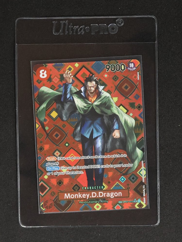 One Piece TCG OP07-015 Monkey D. Dragon — front