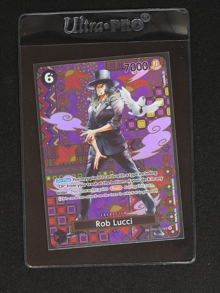 One Piece Card Game OP03-092 Rob Lucci — front