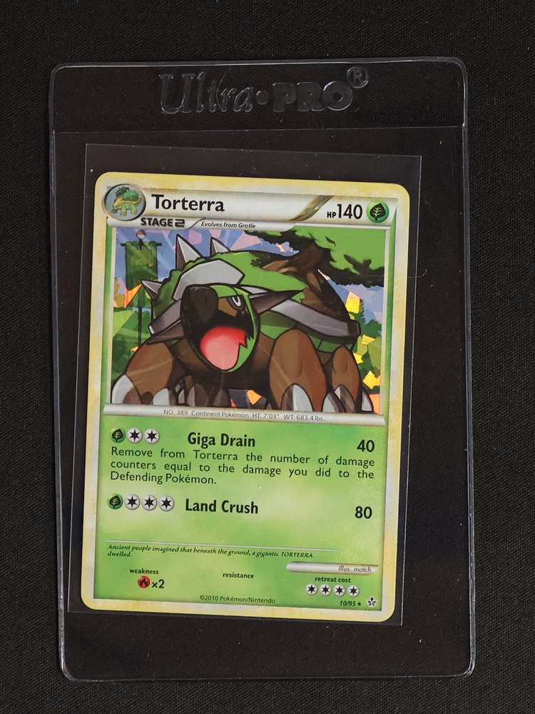 2010 Pokémon Unleashed #10 Torterra — front
