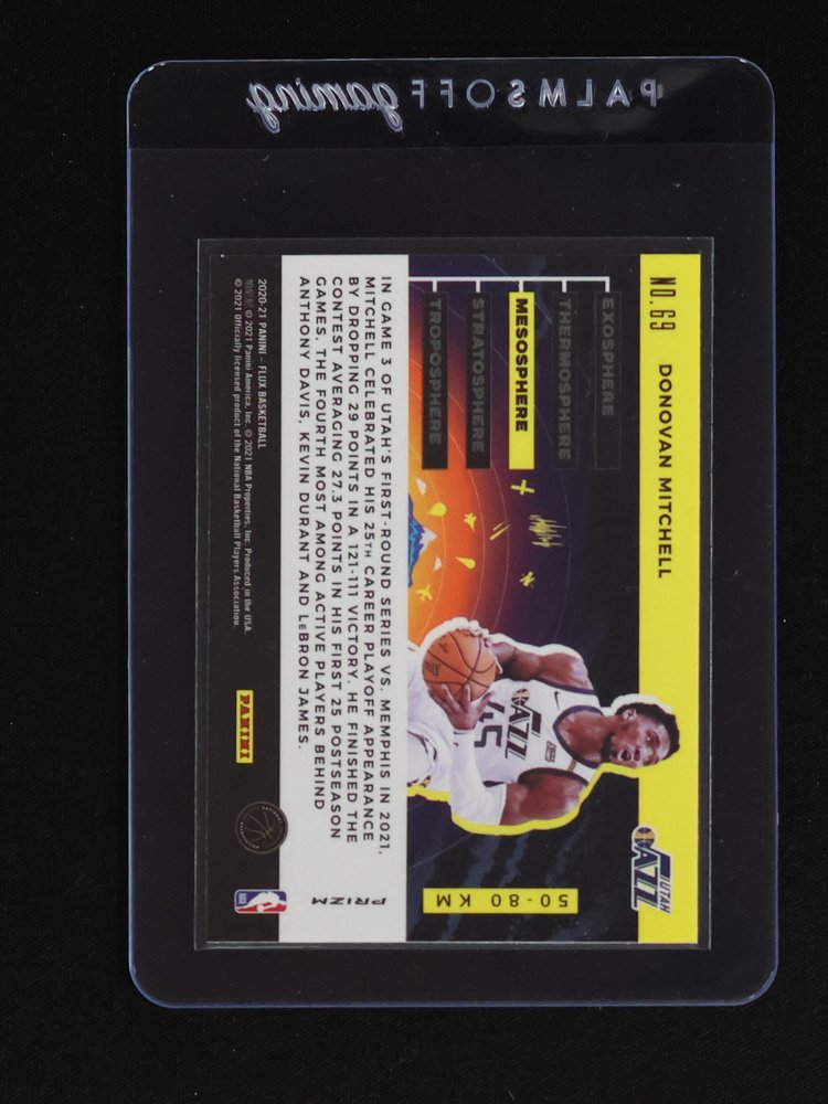 2020-21 Panini Flux Basketball #69 Donovan Mitchell — front