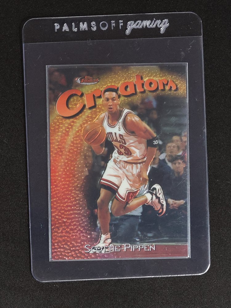 1997-98 Topps Finest #199 Scottie Pippen Creators — front
