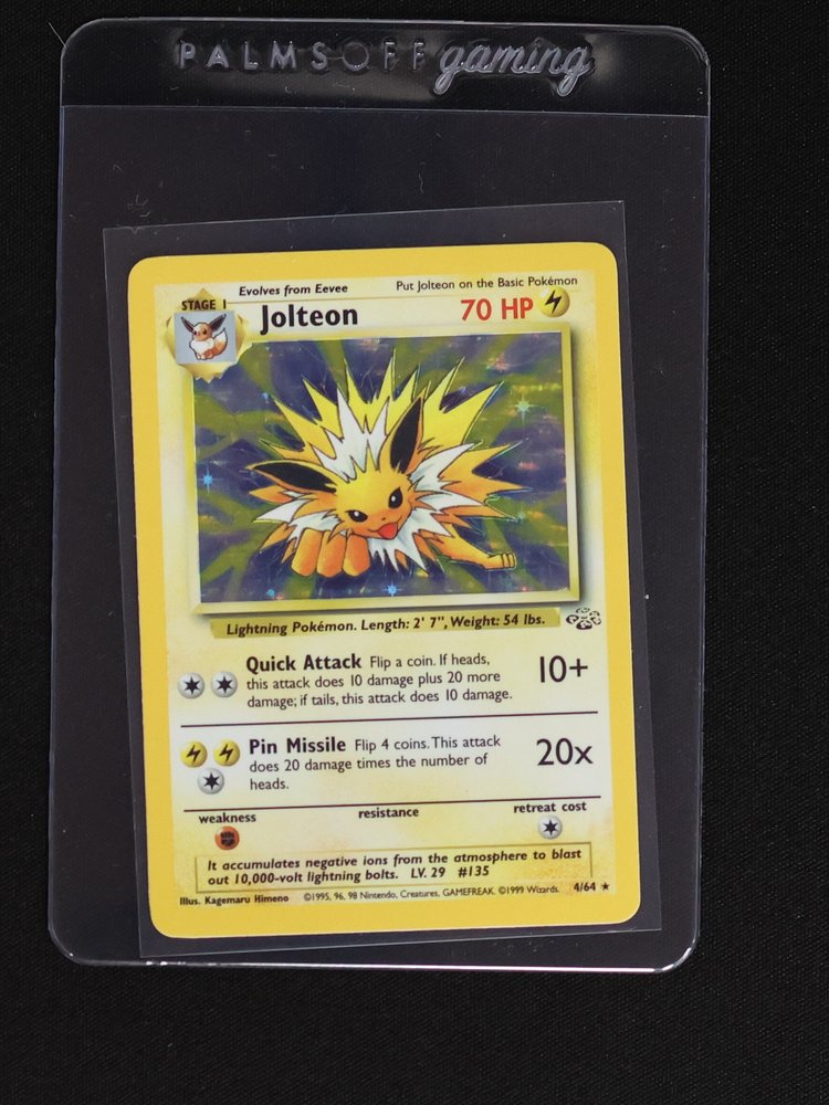 1999 Pokémon #4/64 Jolteon — front