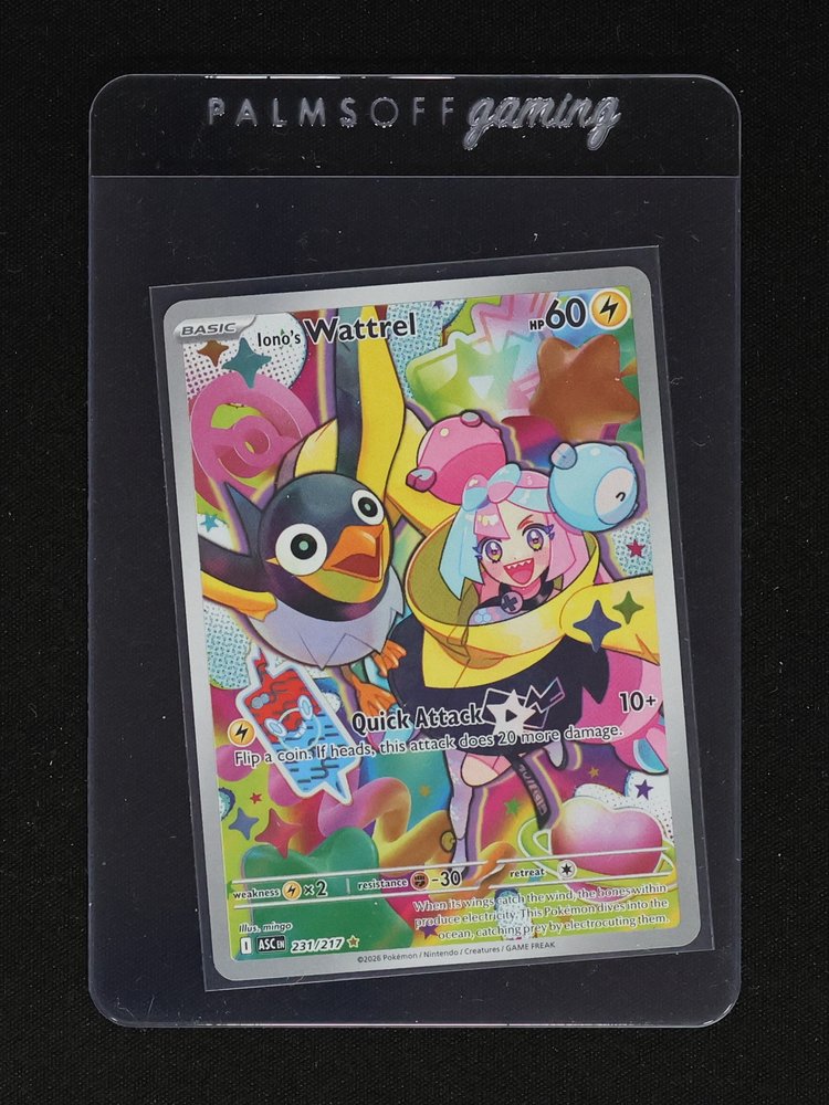 2026 Pokemon Ascended Heroes #231 Iono's Wattrel — front